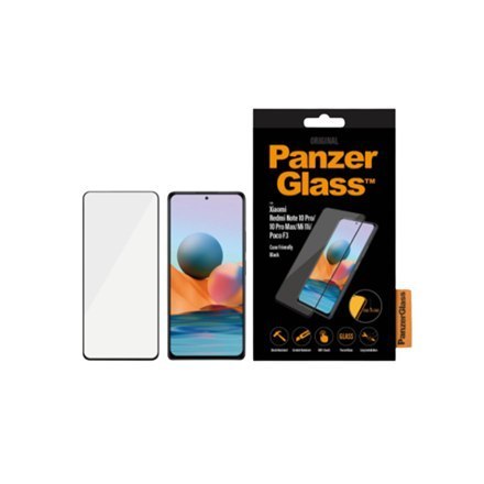 PanzerGlass | Screen protector - glass | Xiaomi MI 11 Lite, 11i; Xiaomi Redmi Note 10 Pro | Tempered glass | Black | Transparent PanzerGlass | Screen protector - glass | Xiaomi MI 11 Lite, 11i; Xiaomi Redmi Note 10 Pro | Tempered glass | Black | Transparent