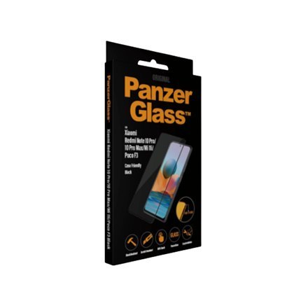 PanzerGlass | Screen protector - glass | Xiaomi MI 11 Lite, 11i; Xiaomi Redmi Note 10 Pro | Tempered glass | Black | Transparent PanzerGlass | Screen protector - glass | Xiaomi MI 11 Lite, 11i; Xiaomi Redmi Note 10 Pro | Tempered glass | Black | Transparent