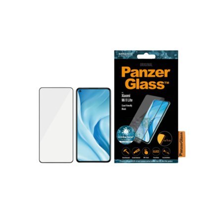 PanzerGlass | Screen protector - glass | Xiaomi MI 11 Lite | Glass | Black | Transparent PanzerGlass | Screen protector - glass | Xiaomi MI 11 Lite | Glass | Black | Transparent