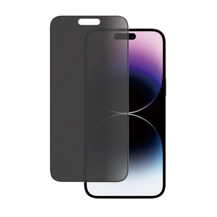 PanzerGlass | Screen protector - glass - with privacy filter | Apple iPhone 14 Pro Max | Black | Transparent PanzerGlass | Screen protector - glass - with privacy filter | Apple iPhone 14 Pro Max | Black | Transparent