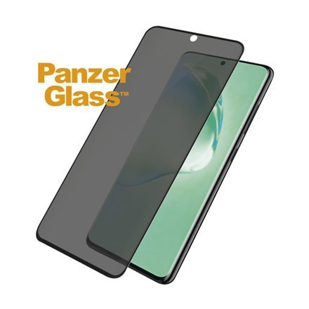 PanzerGlass | Screen protector - glass - with privacy filter | Samsung Galaxy S20+, S20+ 5G | Tempered glass | Transparent PanzerGlass | Screen protector - glass - with privacy filter | Samsung Galaxy S20+, S20+ 5G | Tempered glass | Transparent