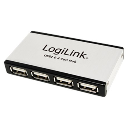 Peripheral sharing and hubs | Hub | Ports Qty 4 | Black | Transparent Peripheral sharing and hubs | Hub | Ports Qty 4 | Black | Transparent