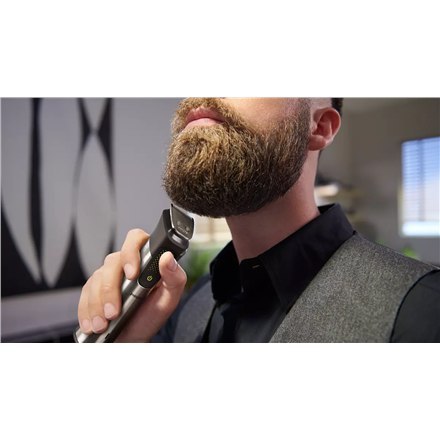 Philips | All-in-One Trimmer | MG9552/15 | Cordless | Wet & Dry | Number of length steps 27 | Silver/Black/Green Philips | All-in-One Trimmer | MG9552/15 | Cordless | Wet & Dry | Number of length steps 27 | Silver/Black/Green
