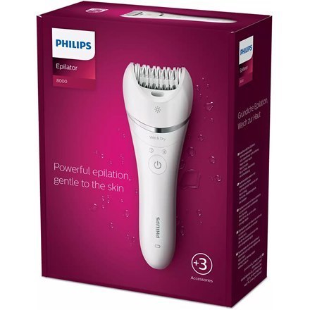 Philips | BRE700/00 | Depilator | Czas pracy (maks.) 40 min | Żywotność żarówki (błyski) | Liczba poziomów mocy N/A | Wet & Dry Philips | BRE700/00 | Depilator | Czas pracy (maks.) 40 min | Żywotność żarówki (błyski) | Liczba poziomów mocy N/A | Wet & Dry