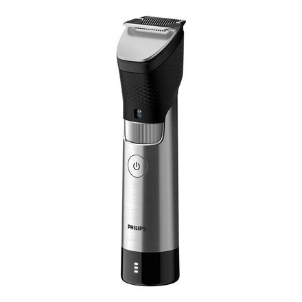 Philips | Beard Trimmer | BT9810/15 | Cordless and corded | Number of length steps 30 | Step precise 0.4 mm | Black/Silver Philips | Beard Trimmer | BT9810/15 | Cordless and corded | Number of length steps 30 | Step precise 0.4 mm | Black/Silver