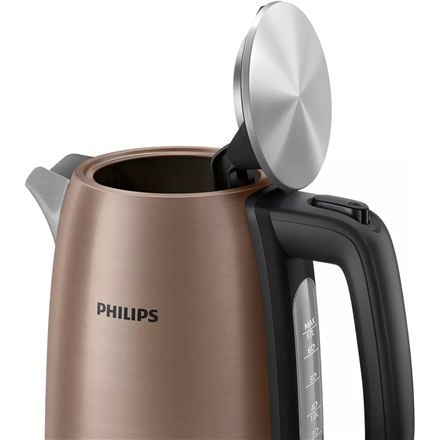 Philips | Czajnik | HD9355/92 Viva Collection | Elektryczny | 1740-2060 W | 1,7 L | Stal nierdzewna | Podstawa obrotowa 360° | M Philips | Czajnik | HD9355/92 Viva Collection | Elektryczny | 1740-2060 W | 1,7 L | Stal nierdzewna | Podstawa obrotowa 360° | M