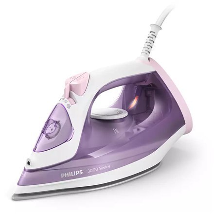 Philips | DST3010/30 Seria 3000 | Żelazko parowe | 2000 W | Pojemność zbiornika na wodę 300 ml | Ciągły strumień pary 30 g/min | Philips | DST3010/30 Seria 3000 | Żelazko parowe | 2000 W | Pojemność zbiornika na wodę 300 ml | Ciągły strumień pary 30 g/min |
