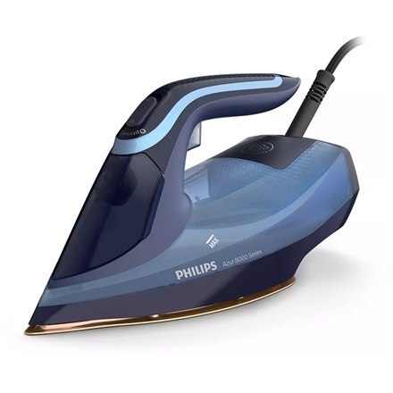 Philips | DST8020/20 Azur 8000 Series | Żelazko parowe | 3000 W | Pojemność zbiornika na wodę 300 ml | Ciągły strumień pary 55 g Philips | DST8020/20 Azur 8000 Series | Żelazko parowe | 3000 W | Pojemność zbiornika na wodę 300 ml | Ciągły strumień pary 55 g