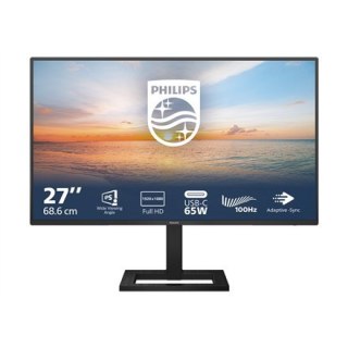 PHILIPS 27E1N1300AE/00 27" 16:9/1920x1080/250cdm2/4ms/DP HDMI USB-C Audio out | Philips | Gwarancja 36 miesiące | 100 Hz