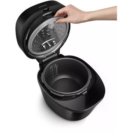 Philips All-in-one Pressure Cooker HD2151/40 1000 W 5 L Number of programs 12 Black Philips All-in-one Pressure Cooker HD2151/40 1000 W 5 L Number of programs 12 Black