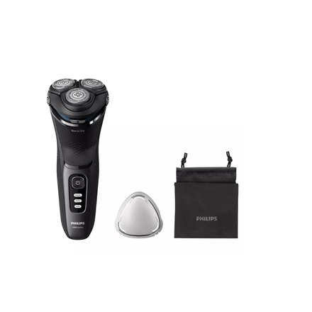 Philips | Golarka | S3244/12 | Czas pracy (maks.) 60 min | Na mokro i sucho | Litowo-jonowa | Czarna Philips | Golarka | S3244/12 | Czas pracy (maks.) 60 min | Na mokro i sucho | Litowo-jonowa | Czarna