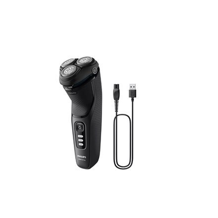 Philips | Golarka | S3244/12 | Czas pracy (maks.) 60 min | Na mokro i sucho | Litowo-jonowa | Czarna Philips | Golarka | S3244/12 | Czas pracy (maks.) 60 min | Na mokro i sucho | Litowo-jonowa | Czarna