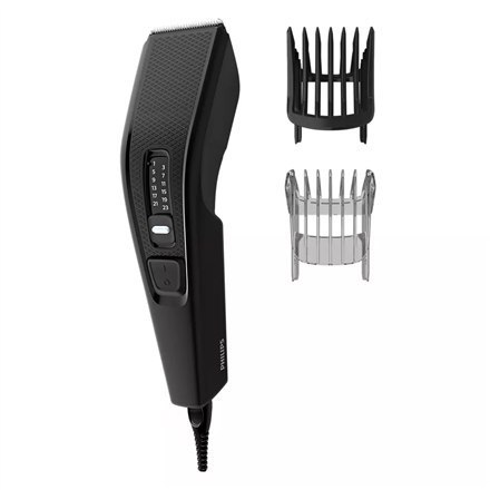 Philips | HC3510/15 Series 3000 | Hair Clipper | Corded | Number of length steps 13 | Step precise 2 mm | Black Philips | HC3510/15 Series 3000 | Hair Clipper | Corded | Number of length steps 13 | Step precise 2 mm | Black