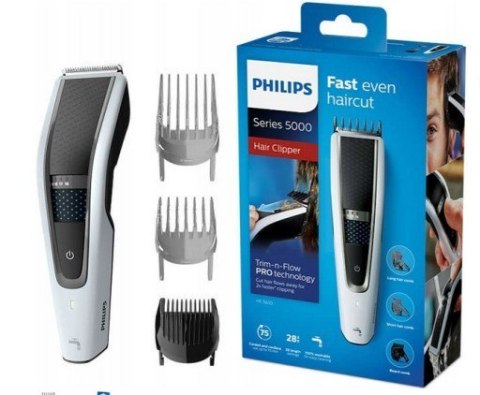 Philips | HC5610/15 | Maszynka do strzyżenia włosów | Bezprzewodowa lub przewodowa | Liczba kroków długości 28 | Dokładność krok Philips | HC5610/15 | Maszynka do strzyżenia włosów | Bezprzewodowa lub przewodowa | Liczba kroków długości 28 | Dokładność krok