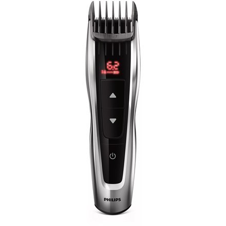 Philips | HC9420/15 | Hair clipper Series 9000 | Cordless or corded | Number of length steps 60 | Step precise mm | Black/Silve Philips | HC9420/15 | Hair clipper Series 9000 | Cordless or corded | Number of length steps 60 | Step precise mm | Black/Silve