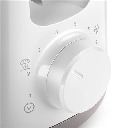 Philips | HD2590/00 Daily Collection | Toaster | Power 870-1030 W | Number of slots 2 | Housing material Plastic | White Philips | HD2590/00 Daily Collection | Toaster | Power 870-1030 W | Number of slots 2 | Housing material Plastic | White