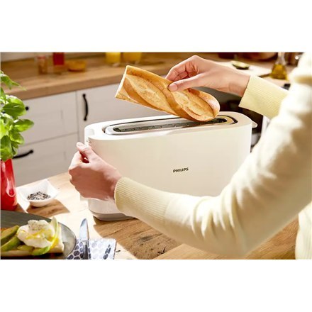 Philips | HD2590/00 Daily Collection | Toaster | Power 870-1030 W | Number of slots 2 | Housing material Plastic | White Philips | HD2590/00 Daily Collection | Toaster | Power 870-1030 W | Number of slots 2 | Housing material Plastic | White