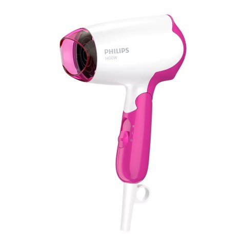 Philips | Hair Dryer | BHD003/00 | 1400 W | Number of temperature settings 2 | White/Pink Philips | Hair Dryer | BHD003/00 | 1400 W | Number of temperature settings 2 | White/Pink