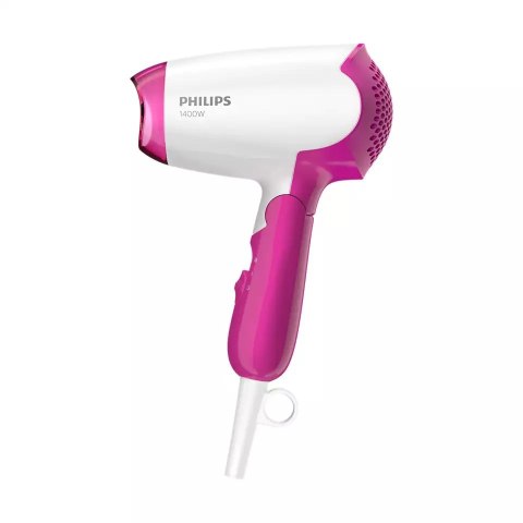 Philips | Hair Dryer | BHD003/00 | 1400 W | Number of temperature settings 2 | White/Pink Philips | Hair Dryer | BHD003/00 | 1400 W | Number of temperature settings 2 | White/Pink