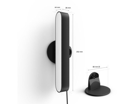 Philips Hue COL Play Light Bar Extension, czarny Philips Hue | Hue COL Play Light Bar Extension | W | 42 W | 2000-6500 Hue White Philips Hue COL Play Light Bar Extension, czarny Philips Hue | Hue COL Play Light Bar Extension | W | 42 W | 2000-6500 Hue White