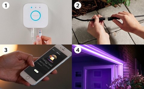 Philips Hue | Lightstrip | Hue White and Colour Ambiance | W | W | Światło białe i kolorowe Philips Hue | Lightstrip | Hue White and Colour Ambiance | W | W | Światło białe i kolorowe