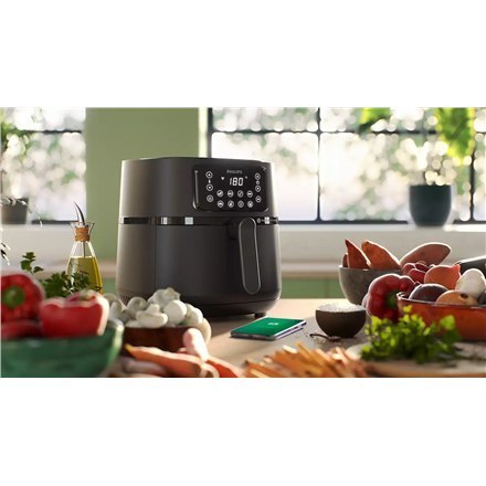 Philips | XXL Connected Air Fryer | HD9285/93 Seria 5000 | Moc 2000 W | Pojemność 7,2 L | Czarny Philips | XXL Connected Air Fryer | HD9285/93 Seria 5000 | Moc 2000 W | Pojemność 7,2 L | Czarny