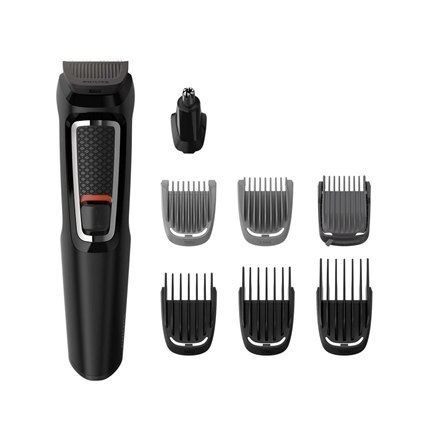 Philips | MG3730/15 | 8-in-1 Face and Hair trimmer | Cordless | Number of length steps | Black Philips | MG3730/15 | 8-in-1 Face and Hair trimmer | Cordless | Number of length steps | Black