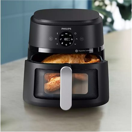 Philips NA231/00 Airfryer, 1700 W, Pan volume 6.2 L, Black, Silver | Philips Airfryer | NA231/00 | Power 1700 W | Capacity 6.2 L Philips NA231/00 Airfryer, 1700 W, Pan volume 6.2 L, Black, Silver | Philips Airfryer | NA231/00 | Power 1700 W | Capacity 6.2 L