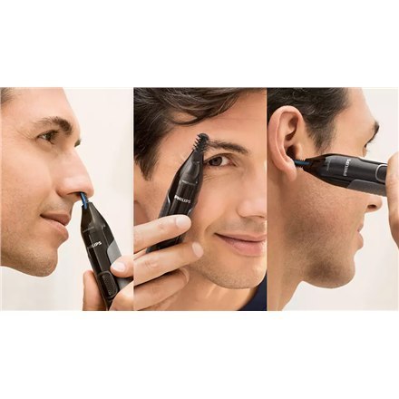 Philips | NT3650/16 | Nose, Ear and Eyebrow Trimmer | Nose, ear and eyebrow trimmer | Grey Philips | NT3650/16 | Nose, Ear and Eyebrow Trimmer | Nose, ear and eyebrow trimmer | Grey