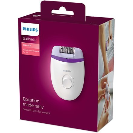 Philips | Satinelle Advances BRE225/00 | Epilator | Bulb lifetime (flashes) Not applicable | Number of power levels 2 | White/Pu Philips | Satinelle Advances BRE225/00 | Epilator | Bulb lifetime (flashes) Not applicable | Number of power levels 2 | White/Pu