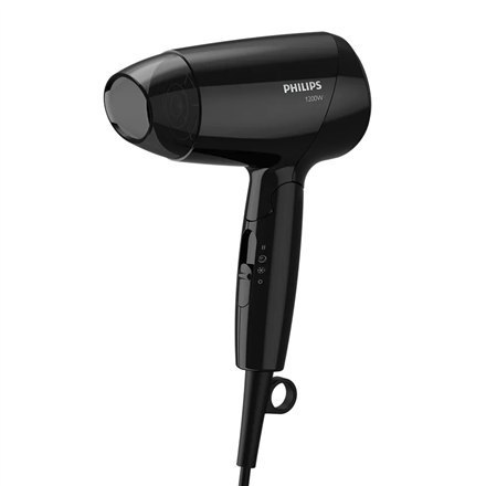 Philips | Suszarka do włosów | BHC010/10 EssentialCare | 1200 W | Liczba ustawień temperatury 3 | Czarny Philips | Suszarka do włosów | BHC010/10 EssentialCare | 1200 W | Liczba ustawień temperatury 3 | Czarny