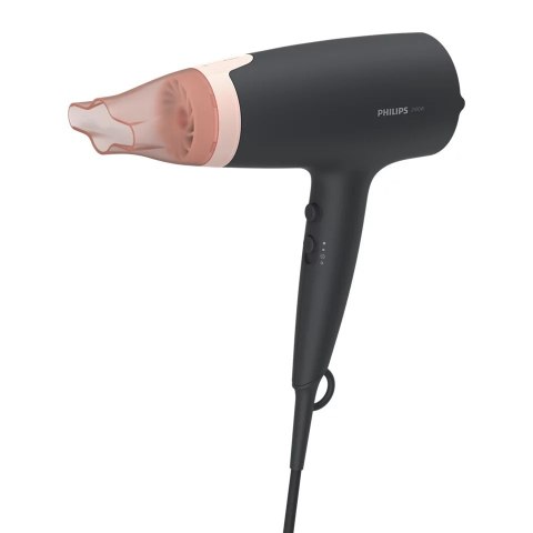 Philips | Suszarka do włosów | BHD350/10 | 2100 W | Liczba ustawień temperatury 6 | Funkcja jonizacji | Czarny/różowy Philips | Suszarka do włosów | BHD350/10 | 2100 W | Liczba ustawień temperatury 6 | Funkcja jonizacji | Czarny/różowy