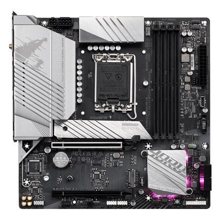 Płyta główna Gigabyte B760M AORUS ELITE AX 1.0 | Rodzina procesora Intel | Gniazdo procesora LGA1700 | Pamięć DDR5 DIMM | Ilość Płyta główna Gigabyte B760M AORUS ELITE AX 1.0 | Rodzina procesora Intel | Gniazdo procesora LGA1700 | Pamięć DDR5 DIMM | Ilość