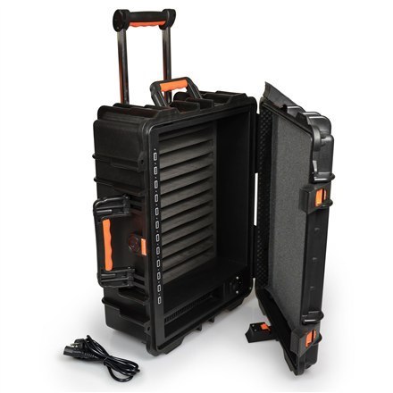 PORT CONNECT | Charging Suitcase 12 Units | Lockable door, rolling PORT CONNECT | Charging Suitcase 12 Units | Lockable door, rolling