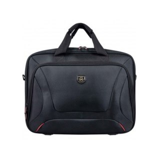 PORT DESIGNS | Pasuje do rozmiaru 15,6 " | Courchevel | Messenger - Briefcase | Czarny | Pasek na ramię