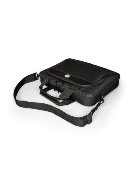 PORT DESIGNS | Pasuje do rozmiaru " | Etui na laptopa | HANOI II Clamshell | Notebook | Czarny | Pasek na ramię PORT DESIGNS | Pasuje do rozmiaru " | Etui na laptopa | HANOI II Clamshell | Notebook | Czarny | Pasek na ramię