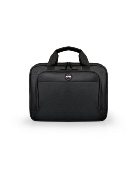 PORT DESIGNS | Pasuje do rozmiaru " | Etui na laptopa | HANOI II Clamshell | Notebook | Czarny | Pasek na ramię PORT DESIGNS | Pasuje do rozmiaru " | Etui na laptopa | HANOI II Clamshell | Notebook | Czarny | Pasek na ramię