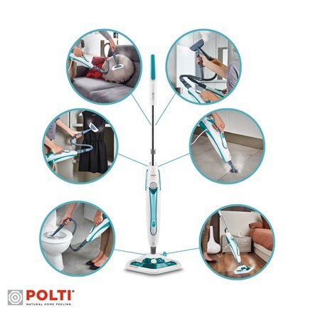 Polti | PTEU0282 Vaporetto SV450_Double | Mop parowy | Moc 1500 W | Ciśnienie pary Nie dotyczy bar | Pojemność zbiornika na wodę