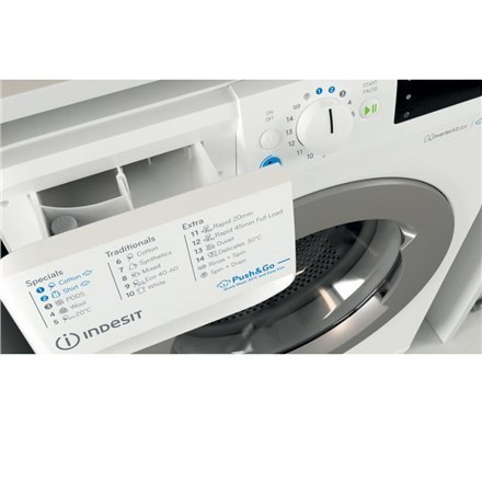 Pralka INDESIT BWE 91496X WSV EE 9kg 1400 obr/min Biały | Klasa energetyczna A | Ładowanie frontowe | Cyfrowy | Wymiary: 63 cm g Pralka INDESIT BWE 91496X WSV EE 9kg 1400 obr/min Biały | Klasa energetyczna A | Ładowanie frontowe | Cyfrowy | Wymiary: 63 cm g