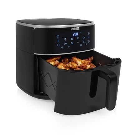 Princess Digital Airfryer | 182254 | Moc 1800 W | Pojemność 8 L | Czarny Princess Digital Airfryer | 182254 | Moc 1800 W | Pojemność 8 L | Czarny
