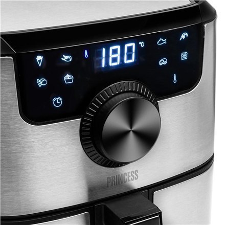 Princess | Digital Airfryer Deluxe | 182033 | Power 1500 W | Capacity 4.5 L | Black/Stainless Steel Princess | Digital Airfryer Deluxe | 182033 | Power 1500 W | Capacity 4.5 L | Black/Stainless Steel