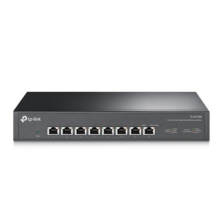 Przełącznik TP-LINK 8-Port 10G TL-SX1008, Bez Zarządzania, Desktop/Rackmountable, 8 Portów 1 Gbps (RJ-45), Ilość Portów SFP, Ilo Przełącznik TP-LINK 8-Port 10G TL-SX1008, Bez Zarządzania, Desktop/Rackmountable, 8 Portów 1 Gbps (RJ-45), Ilość Portów SFP, Ilo