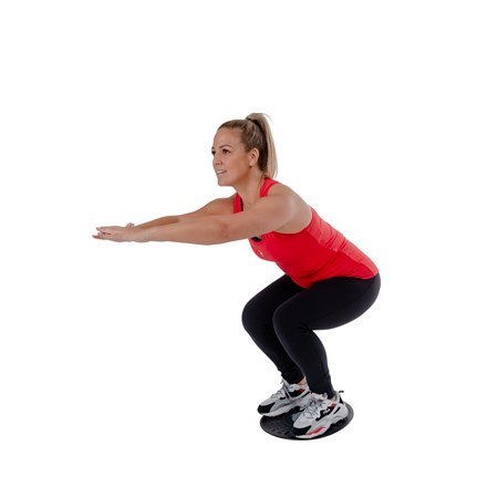 Pure2Improve | Adjustable Balance Board | Black/Red Pure2Improve | Adjustable Balance Board | Black/Red