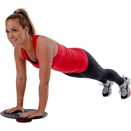 Pure2Improve | Adjustable Balance Board | Black/Red Pure2Improve | Adjustable Balance Board | Black/Red