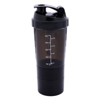 Pure2Improve | Butelka Shaker, 500 ml | Czarna