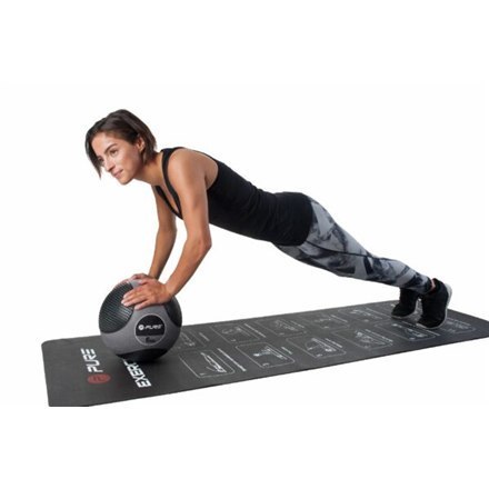 Pure2Improve | Exercise Mat (182 X 61 X 0.4 cm) | Black Pure2Improve | Exercise Mat (182 X 61 X 0.4 cm) | Black