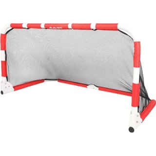 Pure2Improve | Foldable Soccer Goal | Grey, Red, White | Oxford Fabric, Steel