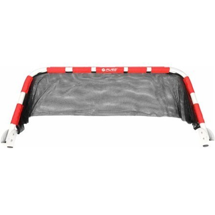 Pure2Improve | Foldable Soccer Goal | Grey, Red, White | Oxford Fabric, Steel Pure2Improve | Foldable Soccer Goal | Grey, Red, White | Oxford Fabric, Steel