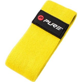 Pure2Improve | Opaska Treningowa z Tekstylną Wstążką Oporową Lekka | 45 kg | Żółta