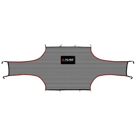 Pure2Improve | Practice Net 732 x 244 x 244 cm | Black, Grey, Red Pure2Improve | Practice Net 732 x 244 x 244 cm | Black, Grey, Red